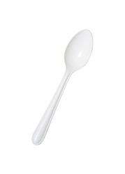Fun Green Track Sukkar Spoons White 18 PCS