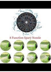 Garden Hoses Garden Hose Retractable Flexible Hose Hose Plastic Hose with Watering Car Wash hosing Pipe (Green 150ft)