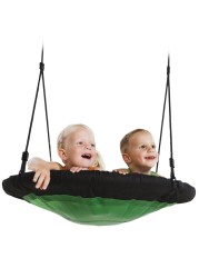 SwingNSlide NE 4630 Nest Swing Outdoor Swing with 40 Diameter Green Black
