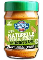 AHPEANUT BUTTER CREAMY CHIASEED510G