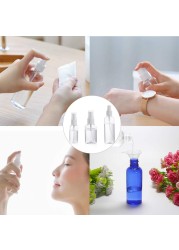 Generic-4 Pack 50ml Spray Bottles Fine Mist Transparent Empty Plastic Spray Bottles Refillable Bottle Perfume Atomizer Container for Essential Travel