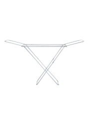 Generic Folding Clothes Drying Rack Silver 128X60Centimeter