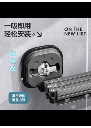Radiotronics Wall Mounted Clothes Drying Rack Retractable Laundry Clothes Rack Space Saving Collapsible Dryer Rack for Balcony Laundry