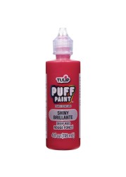 Tulip 41402 Dimensional Fabric Paint 4oz Slick Deep Red