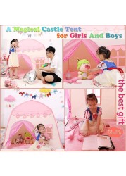 Children&#39;s Play Tent Child Folding Play Tent House For Kids Indoor Outdoor Games