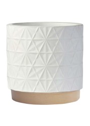 Waxworks Citronella Prism Pot Multicolour 11cm