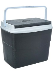 Cosmoplast Keep Cold Plastic Picnic Cooler Icebox Lunchbox 20 Liters Grey
