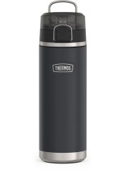 THERMOS ICON SERIES Stainless Steel Water Bottle with Spout 24 Ounce Granite Vacuum Insulated Water Bottle with Lid