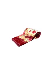 STARLIFE Premium Quality Embrossed Super Soft Royal Double Ply Blanket 100% Polyester 14 LBS 220X240CM