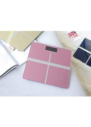 Aiwanto Bathroom Scale Bathroom Body Scale Weight Scale Bathroom Weighing Scale Gift for Women&#39;s Bathroom Digital Scale Pink