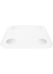 Xiaomi Mi Body Composition Scale, 10 Precise Body Data Points, Mi Fit App, Store Up To 16 User Profiles, Strong Tempered Glass With Anti-Slip Finish