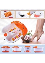Foot Bath Spa Massager and Roller Callus Remover