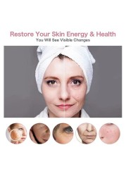 Vibration Face Neck Lifting Massager LED Photon Therapy Skin Tighten Anti-Wrinkle Remove skin Lifting Massager Skin Care Tools Beauty Device Reduce Double Chin