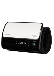 OMRON Evolv Bluetooth Wireless Upper Arm Blood Pressure Monitor with Portable OnePiece Design