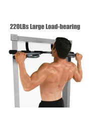 عام-220LB المدخل سحب ما يصل بار قوة تدريب اللياقة البدنية الجلوس صعودا والإنخفاضات تمرين العضلات تمتد على مدى باب سحب ما يصل بار لتجريب الرئيسية الجسم النظام رياضة المحمولة