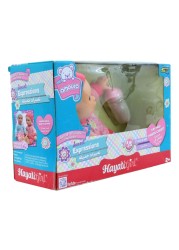 Hayati Girl Series 1 Baby Amoura Sweet Expression Doll Multicolour 11inch