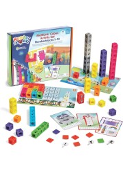 Learning Resources LSP0949-UK MathLink Cubes Numberblocks 1-10 Activity Set, Early Years Maths Learning, Build, Learn &amp; Play in The Classroom &amp; at Home.