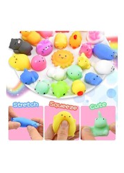 Onlyo 40-Piece Unicorn Squishy Stress Relief Toy Set