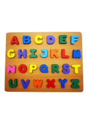 Learning & Educational Toys for Kids & Toddler - Number Alphabet Puzzle - Pre school Learning Board Games, Early Education Wooden Math Puzzles