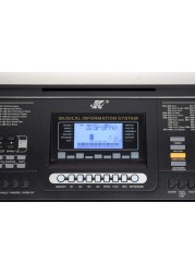 Mike Music ELECTRONIC KEYBOARD 61 KEYS MK825 (Mk-825, black)