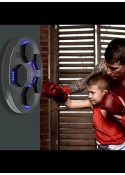 Radiotronics Boxing Machine for Home Workouts Fitness Boxing Machine with Music Playback, Workout Playlist, for Adults
