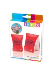 Intex Large Swimming Arm Bands Red Pack of 2