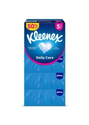 Kleenex Natural Collections Facial Tissue - Pack of 5 Boxes 170 Sheets x 2 Ply