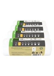 Earth Choice Green Bio-Degradable Garbage Bags Roll 54x60m Pack of 4