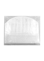 Kleen Grip Disposable Chef Hats White 9&quot; 60gsm non woven 10pcs/Bag