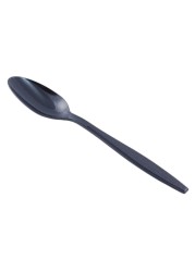 Falcon Plastic Spoons Black 50 PCS