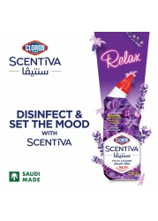 Clorox Scentiva Toilet Cleaner Tuscan Lavender 709ml