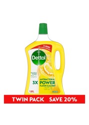 Dettol Lemon Multi Purpose Cleaner 1.8L Pack of 2