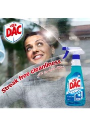 DAC Glass Cleaner Trigger Spray Spotless Shining And Streak-Free 650ml