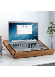 Multipurpose Foldable Reading Table Stand For Books And Also Can Use As Laptop Stand With Adjustable Strong Bamboo Material