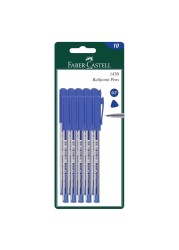 Faber-Castell Ballpoint Pen 1430 Blue 0.7mm 10 PCS
