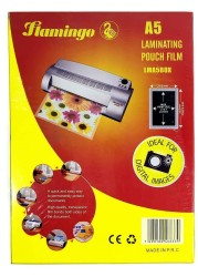 Generic Crystal Clear Laminating Pouch Film -A5 Size