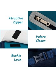 Eazy Kids - Back to School - 16&quot; Ergonomic School Bag - Blue