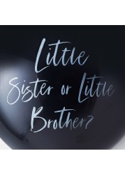 Ginger Ray Gender Reveal Little Brother Or Sister Balloon