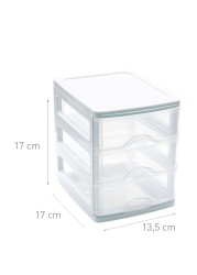 Plastic Forte Turia Chest Of 3 Drawers