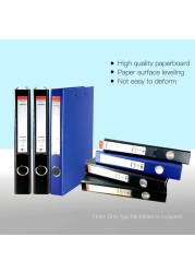 Generic-A4 3-Ring Binder Document Organizer Storage Durable File Folder Stationery Gift for Business Office School
