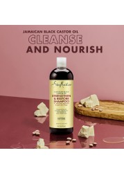 Shea Moisture Jamaican Black Castor Oil Clarifying Shampoo Conditioner Strengthen Restore SulfateFree Shampoo Conditioner Set with Shea Butter ACV and Peppermint Oil for Hair 2 Piece Set