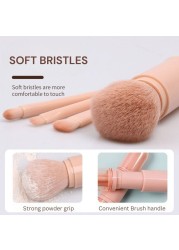 Mei Lifestyle 4 PCS Travel-Friendly Multi-Purpose Makeup Brush Set Protective Case