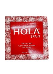 Hola Spain Skin Petal Body Talc Dusting Powder Puff 4 oz