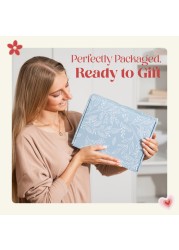 Unboxme Luxe Self Care Gift Box for Women Premium Care Package with Hugs Card Soothing Spa Basket for Relaxation and Wellness