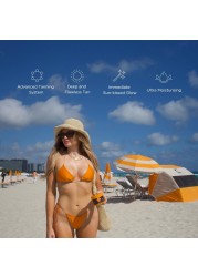 Carroten Intensive Tanning Gel SPF0 + Spatula - Exceptional, Rich, and Instant Tanning Result - with Sesame Oil and Calendula Extract