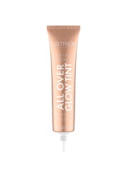 CatriceAll Over Glow Tint MultiUse Liquid Highlighter Eyes Cheeks Lips Body WIth Vitamin C Niacinamide Longlasting Lightweight Vegan Cruelty Free 030 Sun Dip