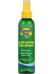 Banana BoatAloe After Sun Spray 6oz Aloe Vera Spray with Cucumber Extract and Vitamin E After Sun Care After Sun Aloe Aloe Spray for Sunburn Relief 6oz