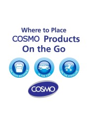 Cosmo Isopropyl Alcohol, 70% Solution Liquid - 480ml, Pack Of 6