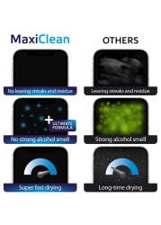 Glasses Wipes Lens Cleaner Lens Wipes for Eyeglasses 400 Premoistened Individually Wrapped Wipes for Eye Glasses Electronics Phone Computer Laptop Screen Camera Lens Cleaner Made in EU