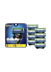 Gillette Proglide Razor Blades Blue 8 PCS